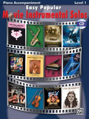 Alfred Publishing - Easy Popular Movie Instrumental Solos - Galliford - Piano Accompaniment - Book/CD