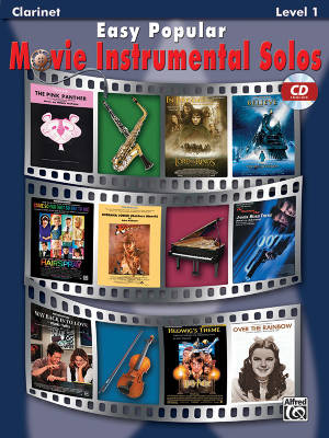 Alfred Publishing - Easy Popular Movie Instrumental Solos - Galliford - Clarinet - Book/CD