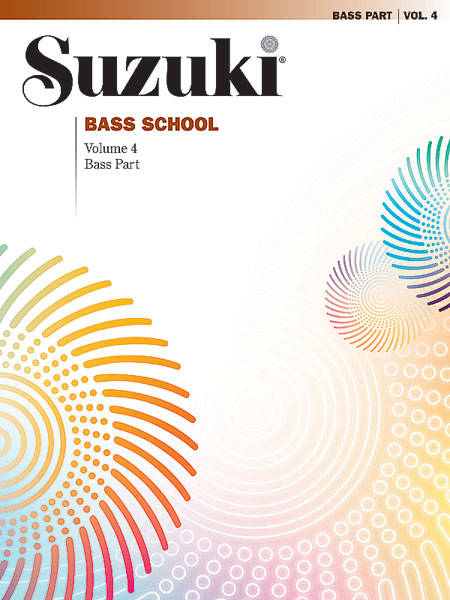 Suzuki Bass School, Volume 4 (International Edition) - Double Bass - Book