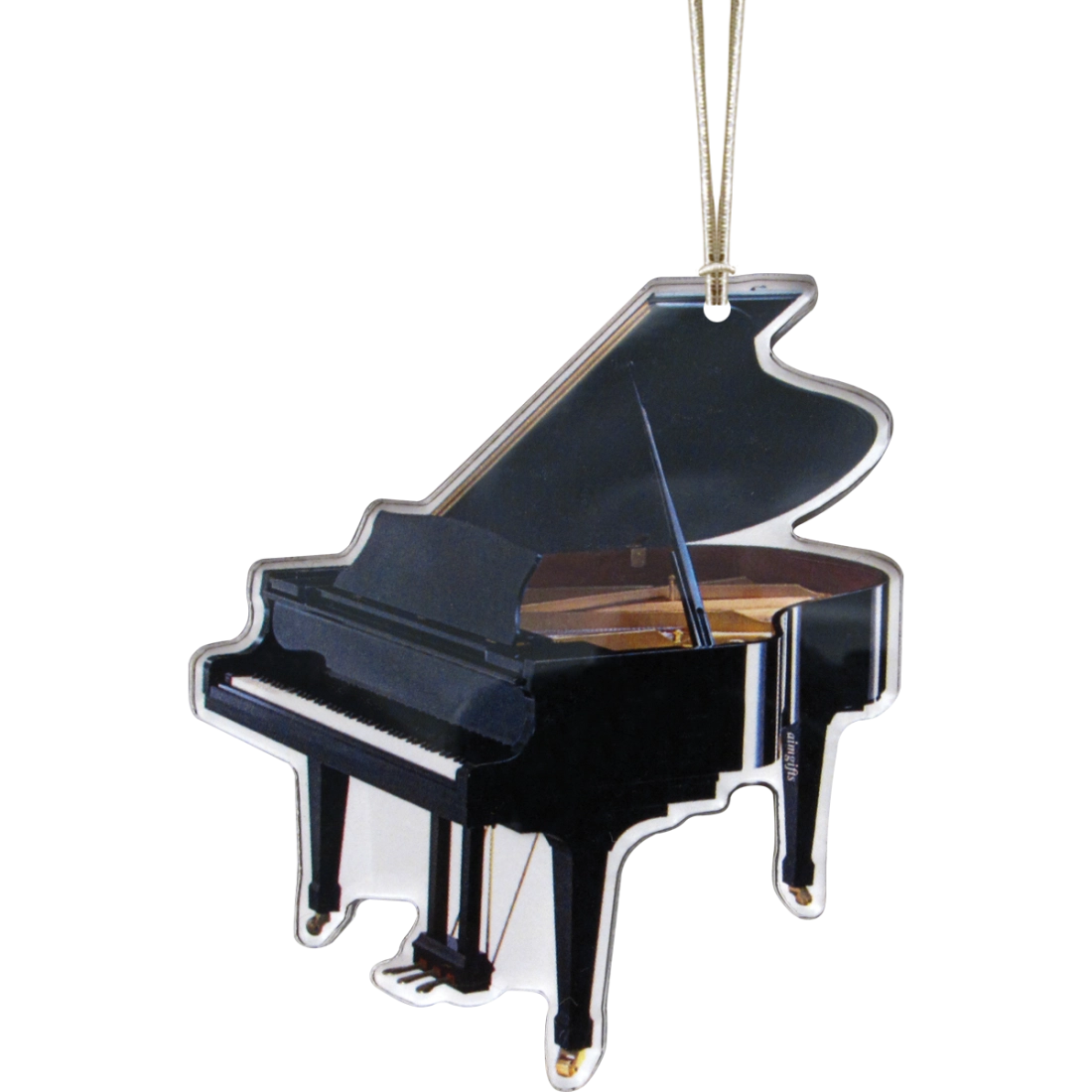 Acrylic Grand Piano Ornament