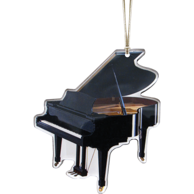 Acrylic Grand Piano Ornament
