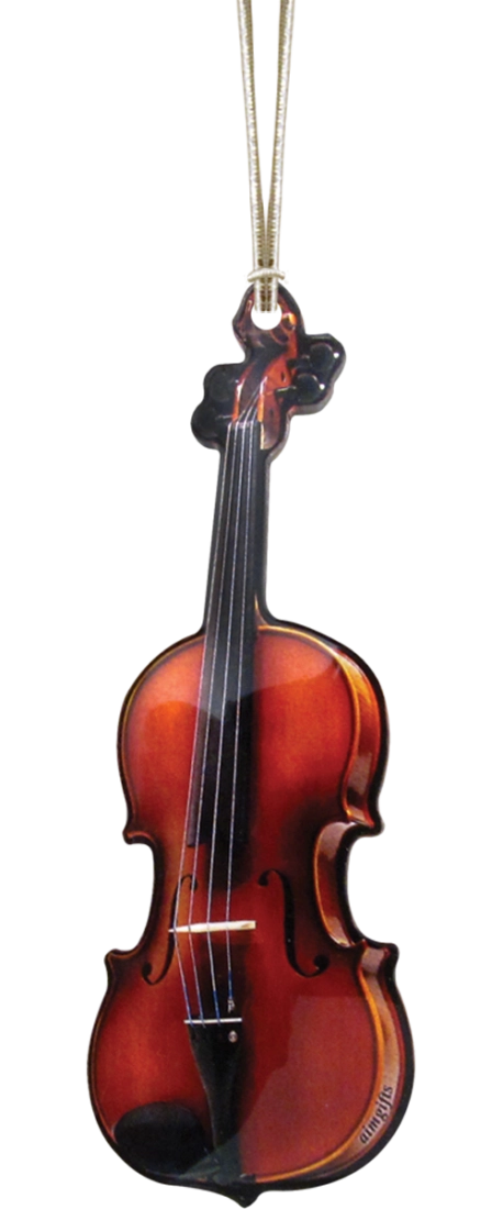 Acrylic Violin Ornament