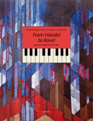 Baerenreiter Verlag - From Handel to Ravel: 39 easy originals - Piano - Book