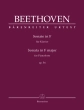 Baerenreiter Verlag - Sonata in F major op. 54 - Beethoven\/Del Mar - Piano - Book