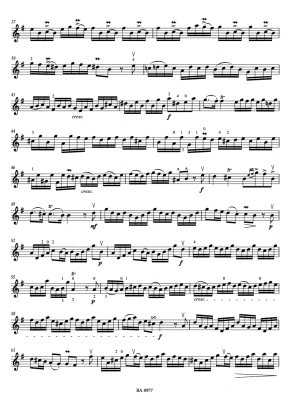 Allegro in G major - Fiocco/Sassmannshaus - Violin/Piano - Sheet Music