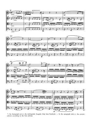 String Quartet in C major K. 465 \'\'Dissonance\'\' - Mozart/Finscher - Study Score - Book