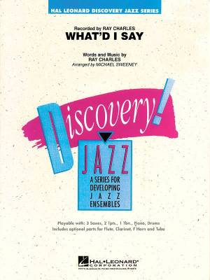 Hal Leonard - Whatd I Say - Charles/Sweeney - Jazz Ensemble - Gr. 1 - 2