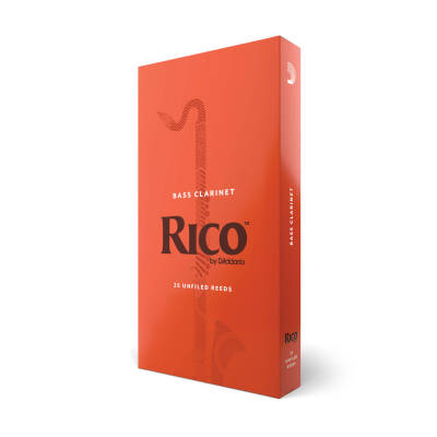 RICO by DAddario - REA2520 - Bass Clarinet Reeds 2