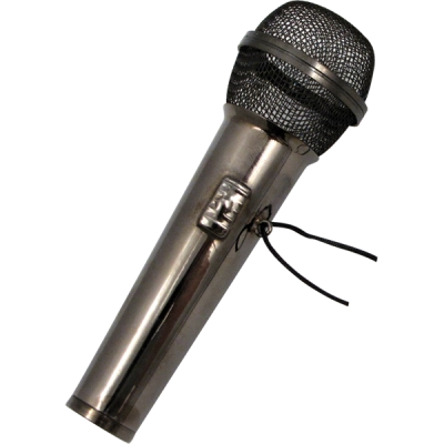 AIM Gifts - Microphone Ornament Black 4