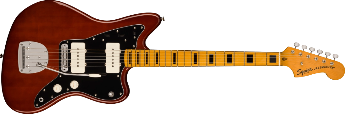 FSR Classic Vibe \'70s Jazzmaster, Maple Fingerboard, Black Pickguard - Walnut