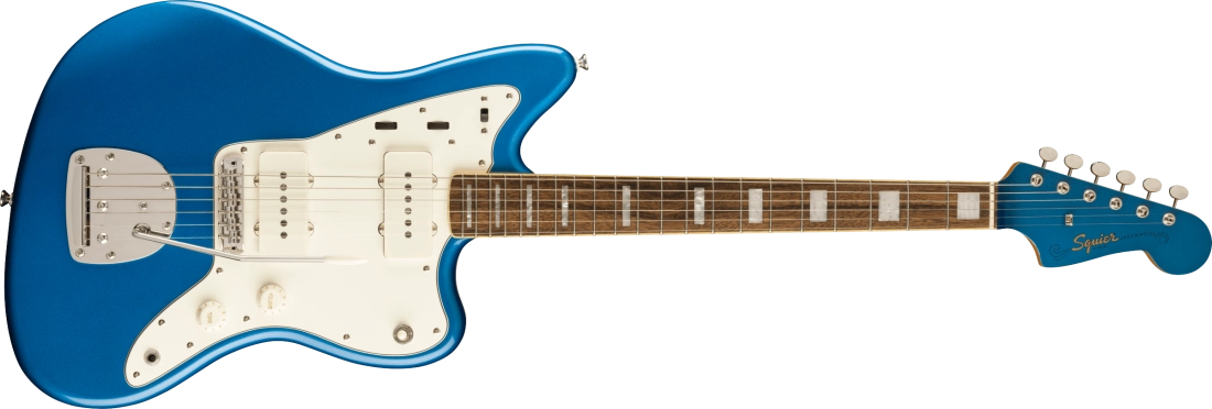 FSR Classic Vibe \'70s Jazzmaster, Laurel Fingerboard, Parchment Pickguard - Lake Placid Blue