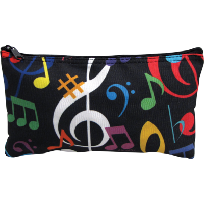 AIM Gifts - Music Notes Pouch with Zipper