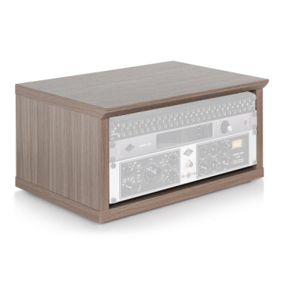Elite Series Furniture Desktop 4U Studio Rack - Grey