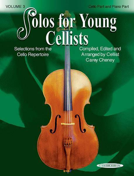 Solos pour jeunes violoncellistes Partie de violoncelle et Acc. de piano, Volume 3