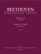 Baerenreiter Verlag - Sonata in A major op. 101 - Beethoven\/Del Mar - Piano - Book