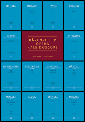 Baerenreiter Verlag - Brenreiter Opera Kaleidoscope for soprano Partition vocale matresse Livre