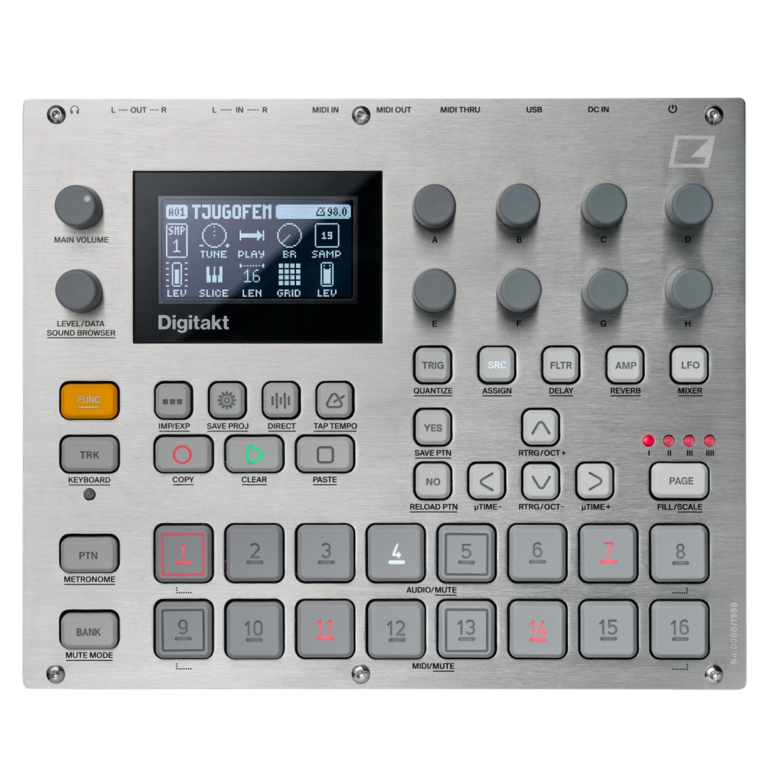 E25 Digitakt - 25th Anniversary Edition