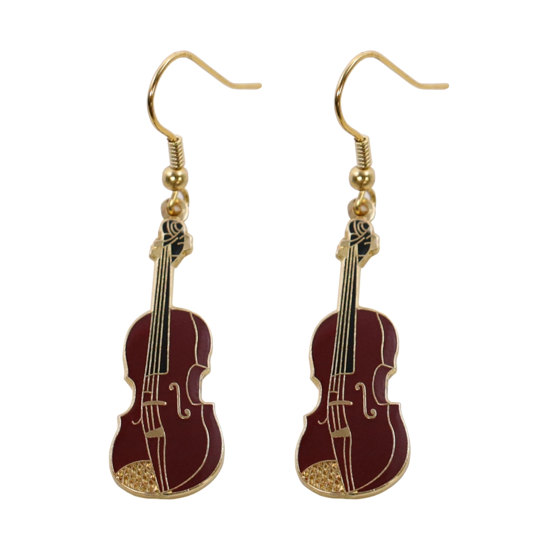 Violin Earrings