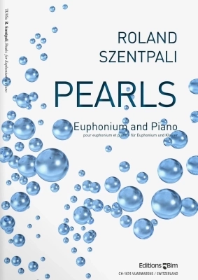 Editions Bim - Pearls Szentpali Euphonium (trompette) et piano Partition individuelle