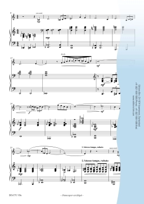 Pearls - Szentpali - Euphonium (Trumpet)/Piano - Sheet Music