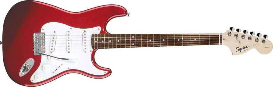 Squier Affinity Strat - Metallic Red | Long & McQuade