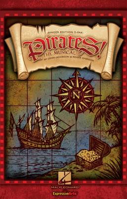 Hal Leonard - Pirates! The Musical - Emerson/Jacobson - Singer Edition 5 Pak
