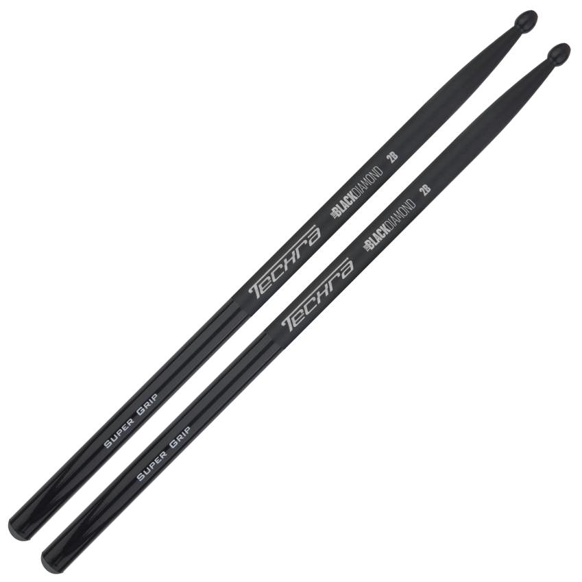 The Black Diamond Supergrip Drumsticks - 2B
