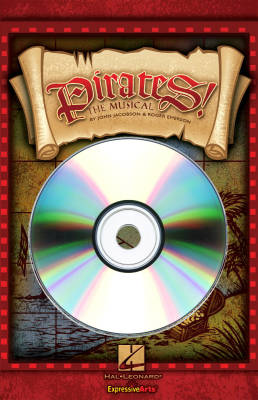 Hal Leonard - Pirates! The Musical - Emerson/Jacobson - CD de prestation/accompagnement