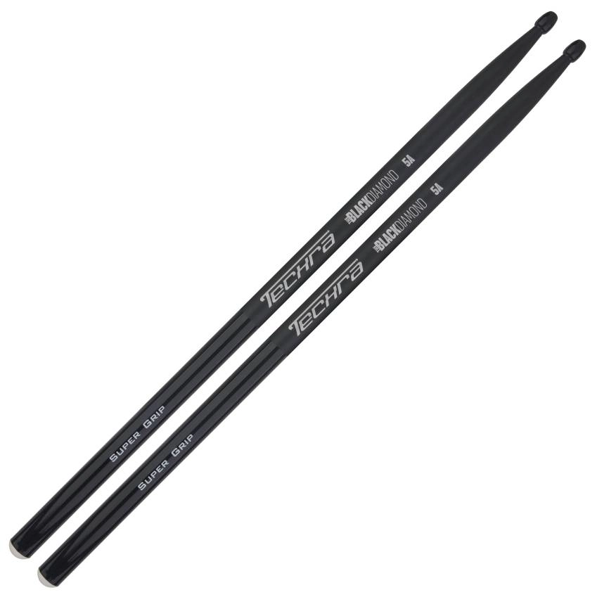 The Black Diamond Supergrip Drumsticks - 5A