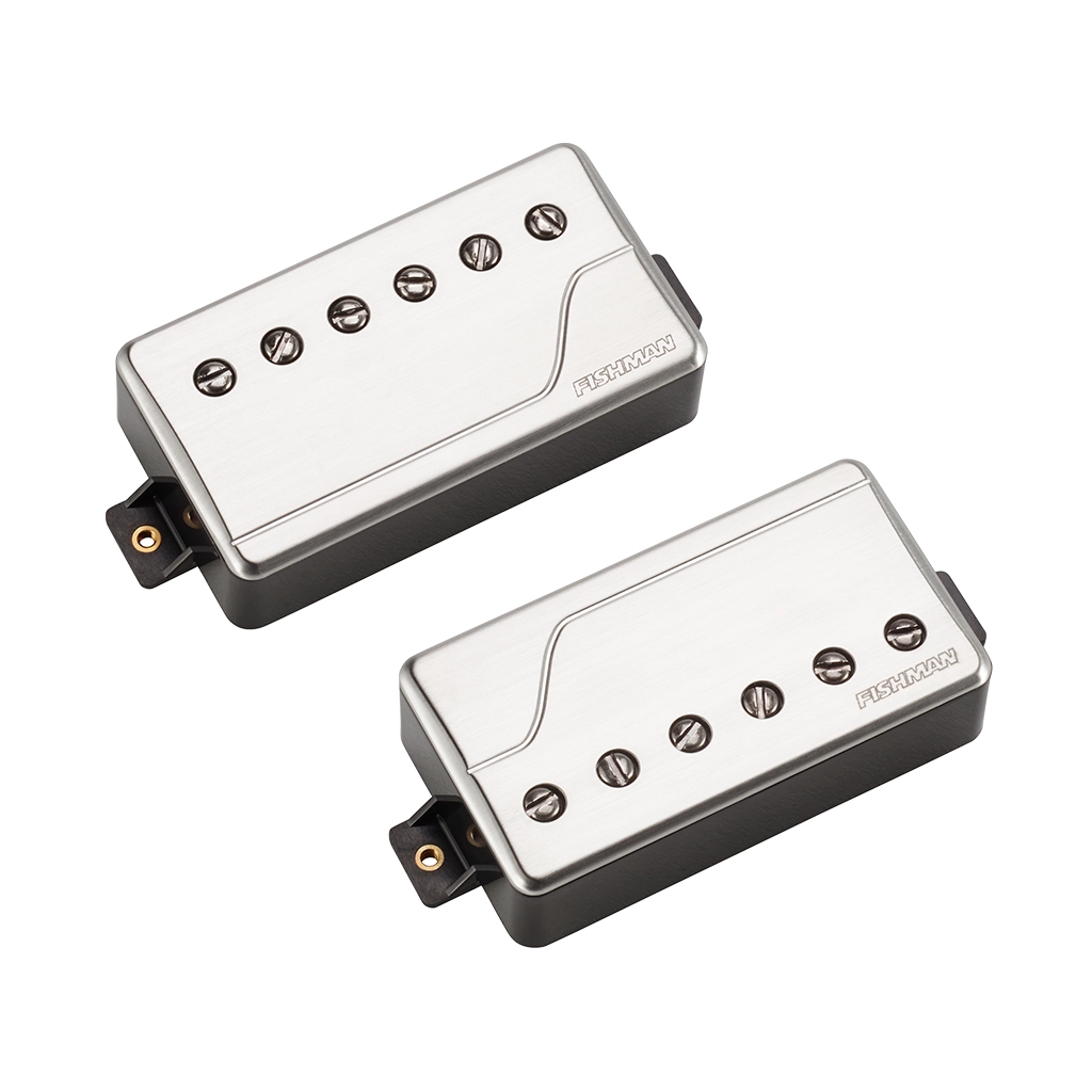 Fluence Richard Z Kruspe Signature Series Pickup Set, 6 String - Brushed Stainless