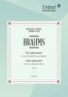 Breitkopf & Hartel - 4 Quartets Op. 92 - Brahms\/Wiechert - SATB