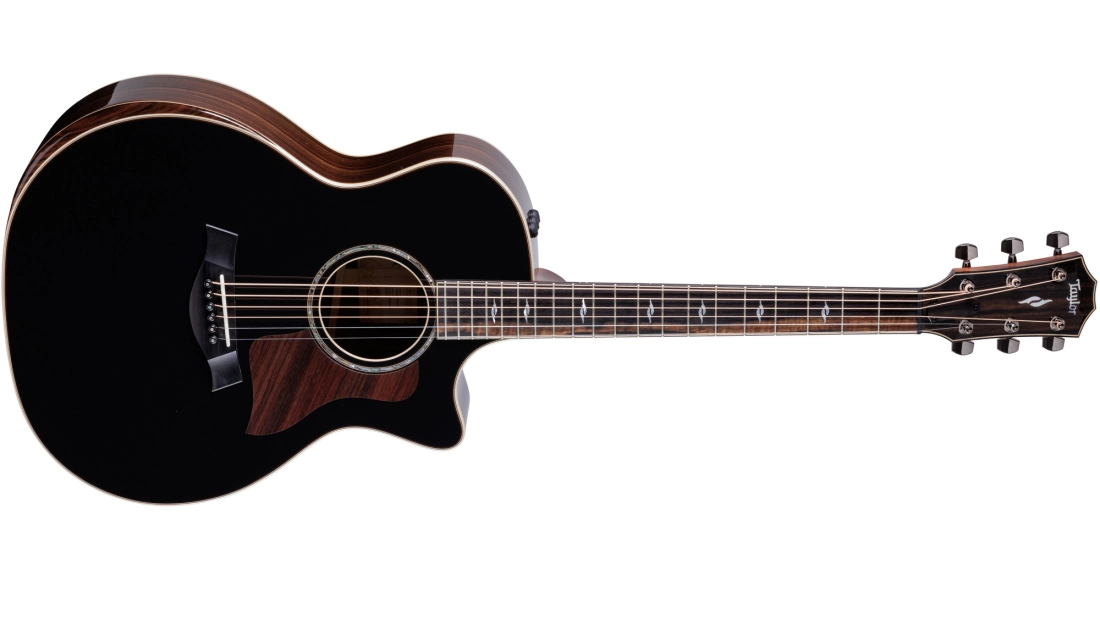 Builder\'s Edition 814CE Grand Auditorium Blacktop Acoustic Electric Guitar