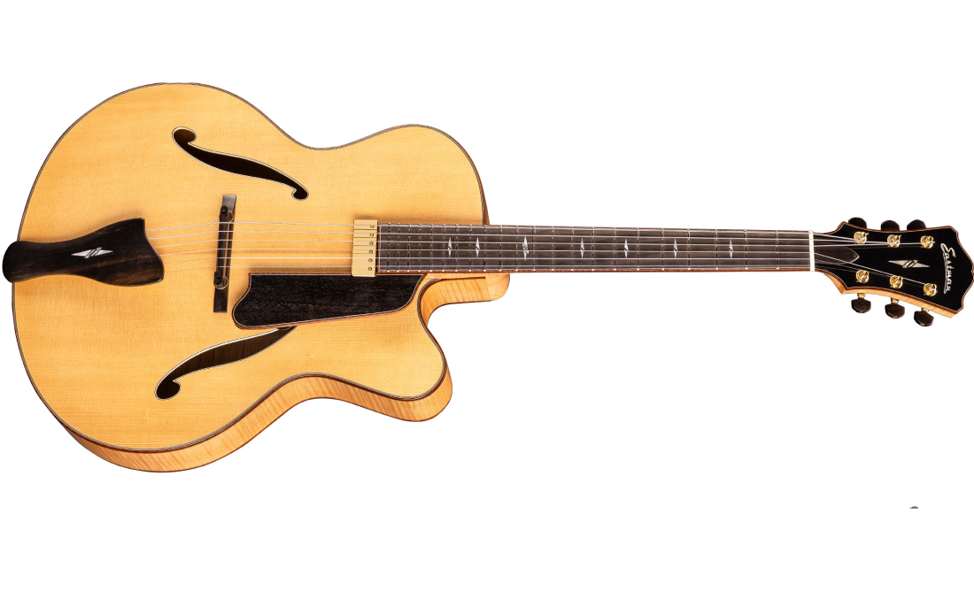 AR910CE Archtop Electric Guitar - Blonde