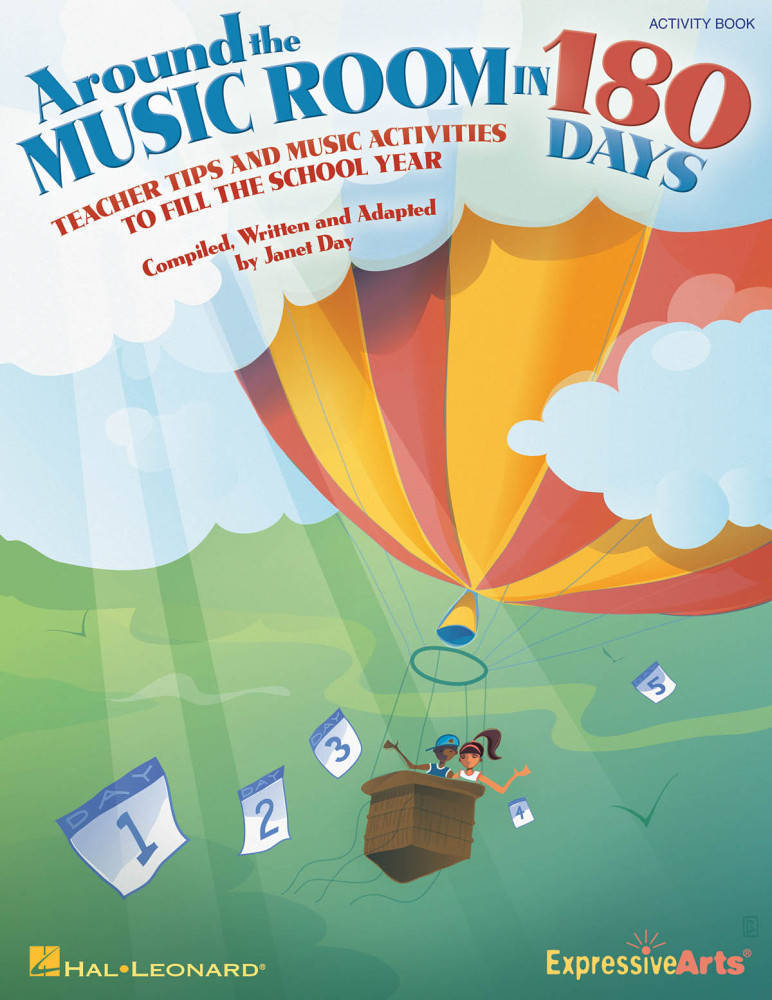 Around the Music Room in 180 Days - Day - Activity Book