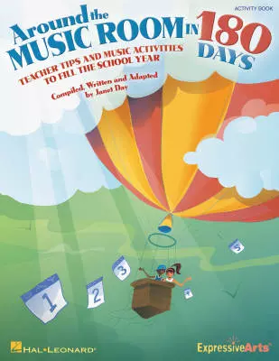 Hal Leonard - Around the Music Room in 180 Days - Day - Activity Book