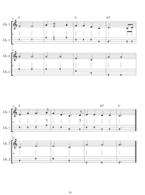 Easy Duets for Ukulele - Sarek - Ukulele Duets, TAB - Book