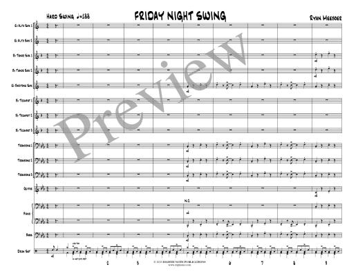 Friday Night Swing - Meeboer - Jazz Ensemble - Gr. Easy