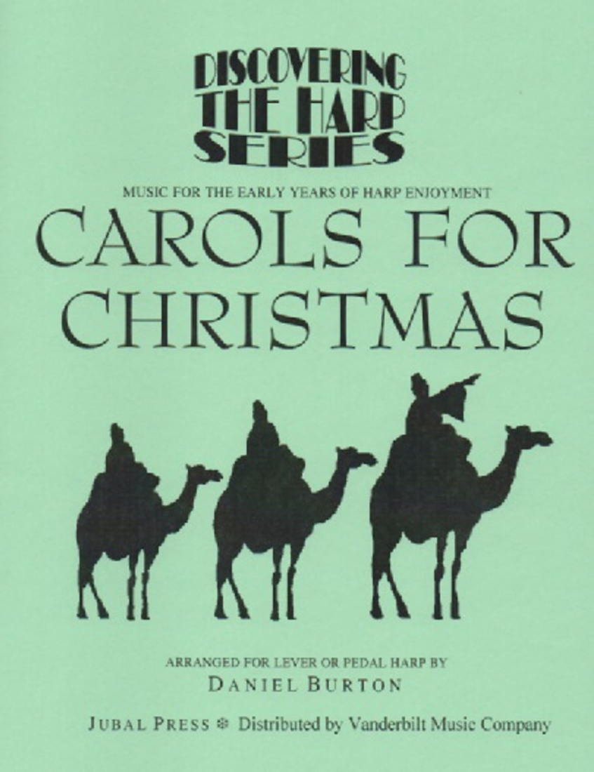 Carols for Christmas - Burton - Lever/Pedal Harp - Book