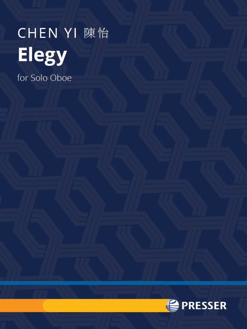 Elegy - Yi - Solo Oboe - Sheet Music
