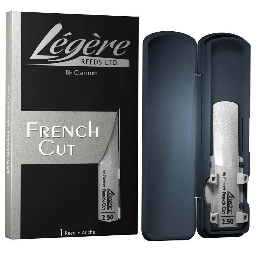 French Cut Bb Clarinet Reed - Strength 3.5