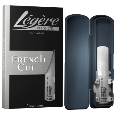 Legere - French Cut Bb Clarinet Reed - Strength 3.5