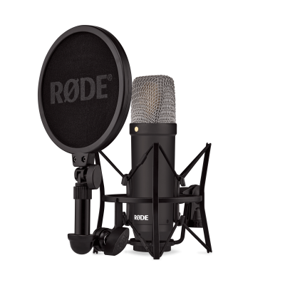 RODE - Microphone  condensateurNT1 srieSignature (noir)
