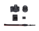 EOS R50 Mirrorless Camera with 18-45mm Lens - Black