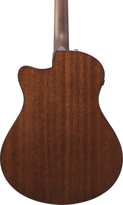 Advanced Auditorium Spruce/Mahogany Cutaway Acoustic/Electric Guitar - Natural High Gloss