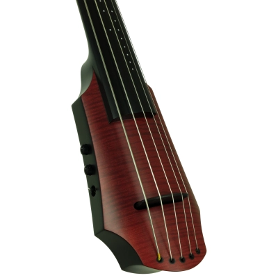 NXTa 5-String Electric Cello - Fretless, Satin Burgundy