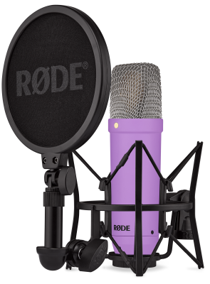 RODE - NT1 Signature Series Studio Condenser Microphone - Purple