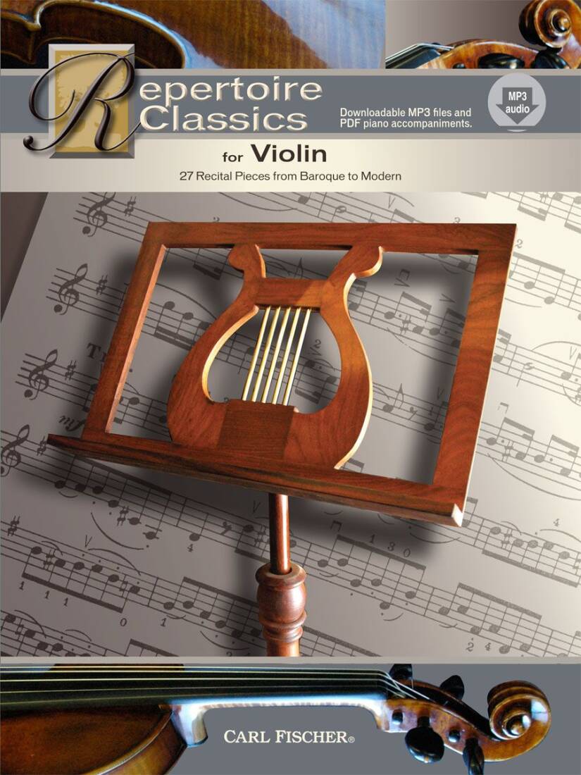 Repertoire Classics for Violin - Book/Media Online