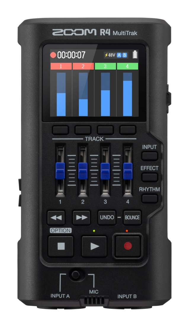 R4 MultiTrak Recorder with Stereo Bouncing