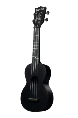 Waterman Soprano Ukulele - Black Sand