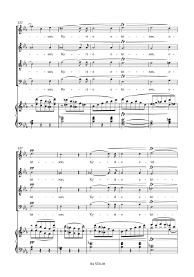 Mass E-flat major D 950 - Schubert/Faber - Vocal Score - Book
